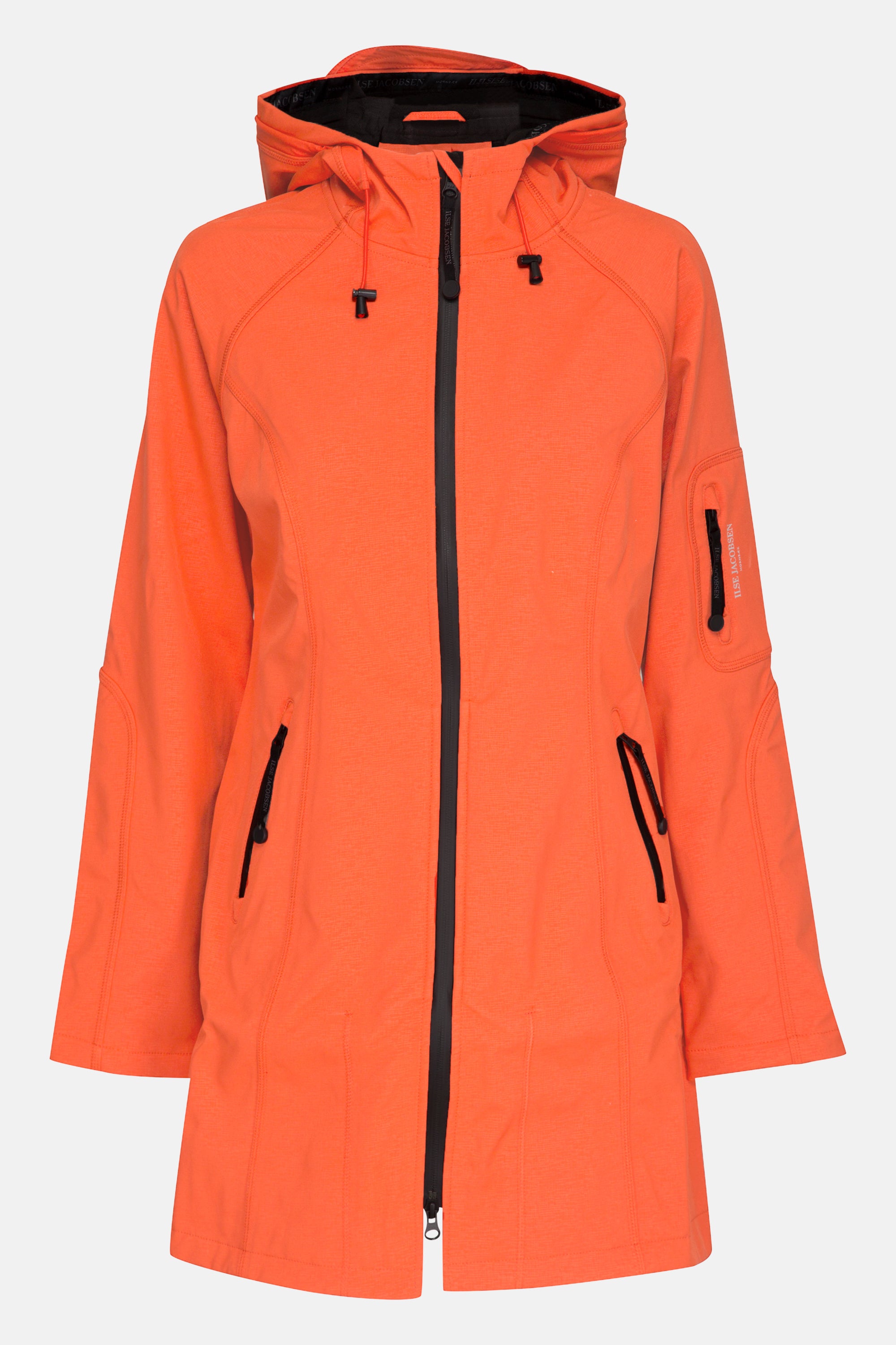 Softshell Regnjakke - Warm Orange